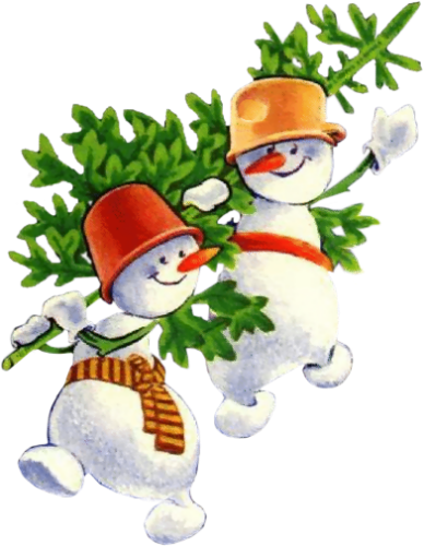 Snowman Jamboree - Retro Vintages Weihnachten, Zuhause Den Baum Karte - Transparent PNG Free Download