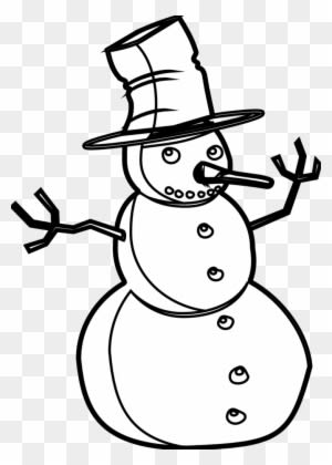 Snowman Clipart Black And White 42 Cliparts 999 1401 - Christmas Symbols Clip Art Black And White - Transparent PNG Free Download