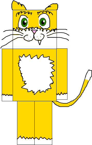 Minecraft How To Draw Stampy Minecraft Stampy Drawing - Draw Stampy Cat & The Gang By Garland Group - Transparent PNG Free Download