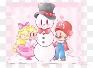 A Snowman Made With Love - Love - Transparent PNG Free Download