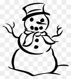 Drawn Top Hat Snowman - Hnp Personalised Garden Ornament Snow Boulder - The - Transparent PNG Free Download