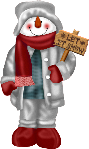 Let It Snow Snowman Clipart - Let It Snow Let It Snow Let - Transparent PNG Free Download