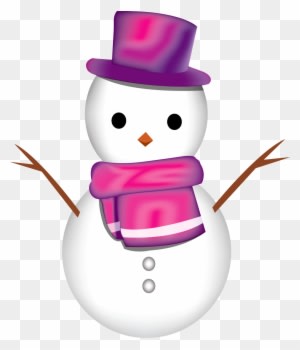 Snowman Clipart Transparent Background Six - Christmas9 Square Sticker 3" X 3" - Transparent PNG Free Download