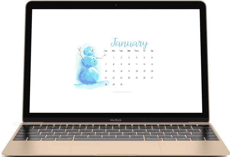 January 2018 Free Calendars For Your Desktop Or Phone - Webtutor - Transparent PNG Free Download