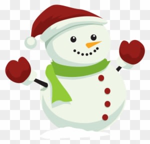 Download Snowman With Christmas Hat Png Clipart - Snow Man Png - Transparent PNG Free Download