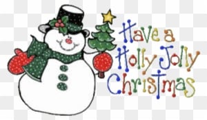 Snowman - Have A Holly Jolly Christmas - Transparent PNG Free Download