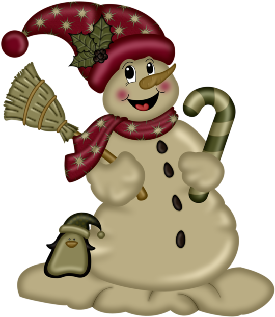 Noel Bonhommes De Neige - Cartoon - Transparent PNG Free Download
