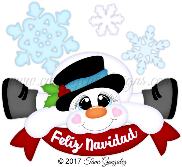 Feliz Navidad Snowman - Christmas Day - Transparent PNG Free Download