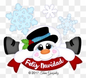 Feliz Navidad Snowman - Christmas Day - Transparent PNG Free Download