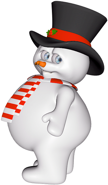 Christmas Snowman Clip Art - Cartoon - Transparent PNG Free Download