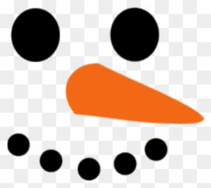 Deluxe Snowman Face Clipart Snowman Face Roblox - Snow Man Face - Transparent PNG Free Download