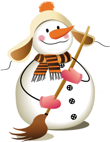 Pin By Deb Rockwell On Snowmen - Christmas Snowman Fridge Magnets Skiing Sledding Playing - Transparent PNG Free Download
