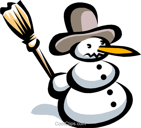 Snowman Royalty Free Vector Clip Art Illustration - Clip Art - Transparent PNG Free Download