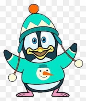 Pip Ahoy Character Alan Wearing Snowman Sweater - Pip Ahoy Character Alan Wearing Snowman Sweater - Transparent PNG Free Download