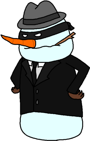 Clip Art Black And White Library Fedora Clipart Snow - Cartoon - Transparent PNG Free Download