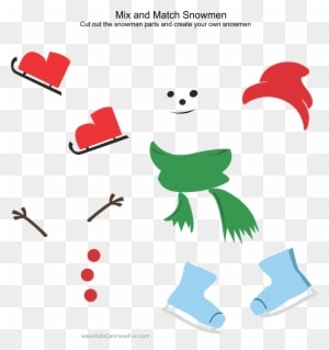 Clip Library Download And Paste A Snowman Http Www - Preschool - Transparent PNG Free Download