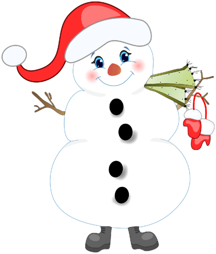 Christmas Clip Art Of Snowman - Christmas Clip Art Of Snowman - Transparent PNG Free Download