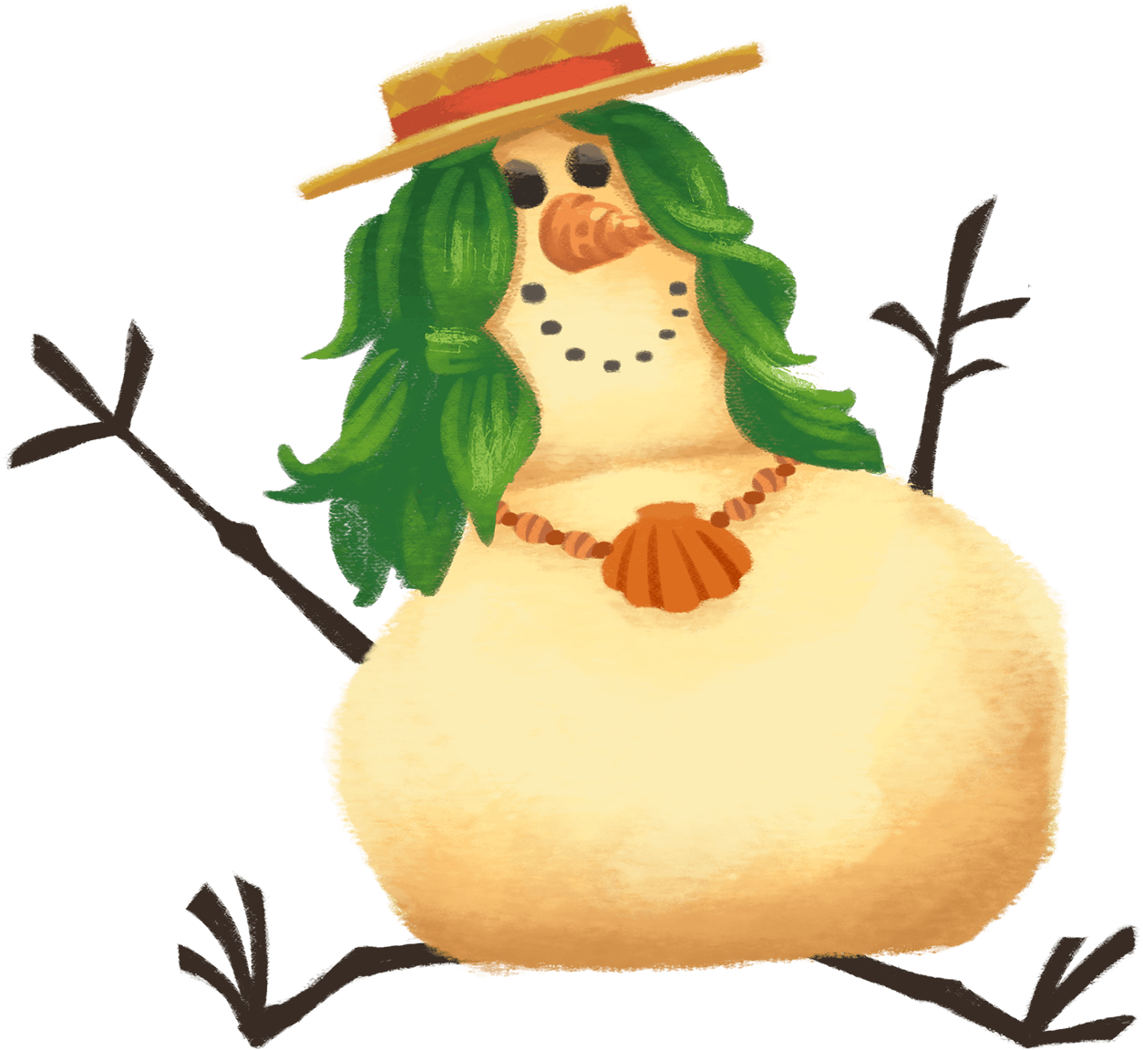 Sand Snowman Png - Sand Snowman Png - Transparent PNG Free Download