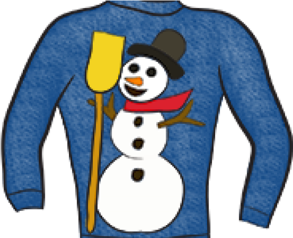 Snowman Clipart Sweater - Snowman Clipart Sweater - Transparent PNG Free Download