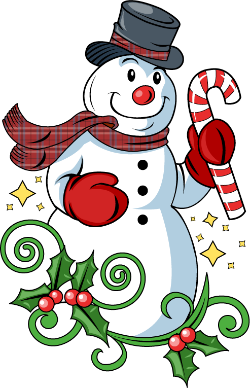 Holiday Snowman Clip Art Free Christmas Snowman Clipart - Clip Art Christmas Images Free - Transparent PNG Free Download