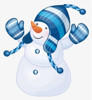 Vector Of Fun Snowman Isolated - Snowman Clip Art Png - Transparent PNG Free Download