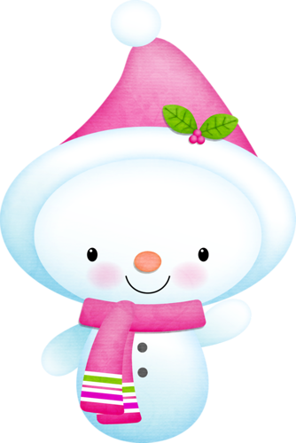 Snowgirl * Winter Clipart, Christmas Clipart, Snowman - Baby Snowman Clipart - Transparent PNG Free Download