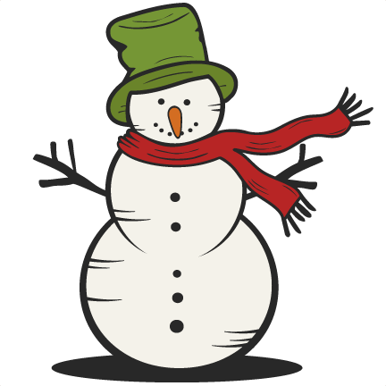 Snowman Svg Scrapbook Cut File Cute Clipart Files For - Snowman Silhouette - Transparent PNG Free Download