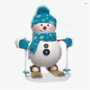 Snowman On Ski - Eurographics Snowman Mini Puzzle (100-piece) - Transparent PNG Free Download