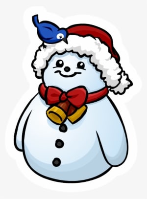 Snowman Pin Holiday Party - Club Penguin Wiki Snowman - Transparent PNG Free Download
