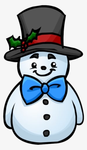 Top Hat Snowman Furniture Icon Id 587 - Snowman With Top Hat - Transparent PNG Free Download