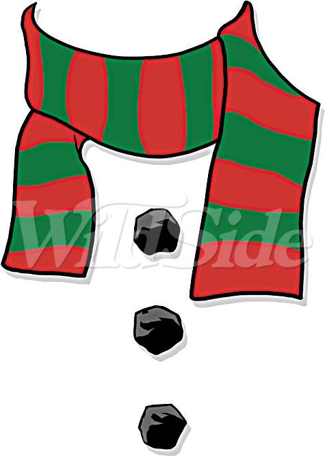 Snowman Scarf - Flashcards Snowman - Transparent PNG Free Download