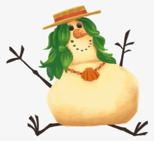 Sand Snowman Transparent Background - Transparent PNG Free Download