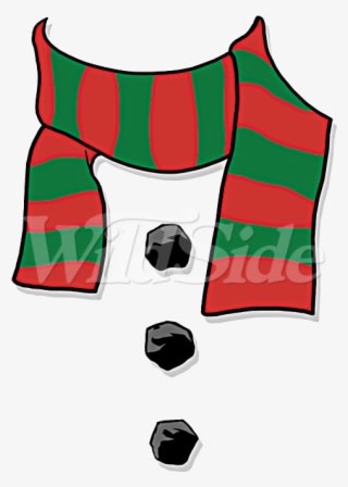 Snowman Scarf - Flashcards Snowman - Transparent PNG Free Download