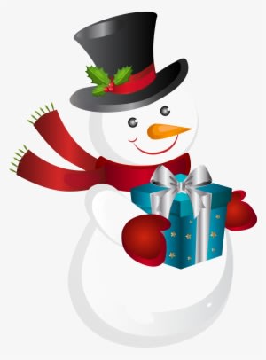Christmas Snowman Clip Art - Transparent PNG Free Download