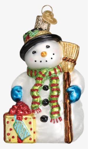 Snowman Ornament - Transparent PNG Free Download