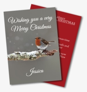 Christmas Greeting Cards - Snowman Family All In Glow Card - Transparent PNG Free Download