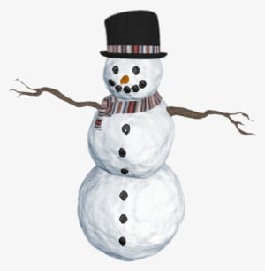 Transparent Real Snowman - Transparent PNG Free Download