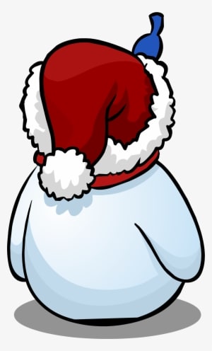 Santa Hat Snowman Sprite 006 - Transparent PNG Free Download