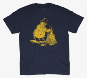 The Classic Tmbg Snowman Gets A New Look With A Gold - They Might Be Giants Don - Transparent PNG Free Download