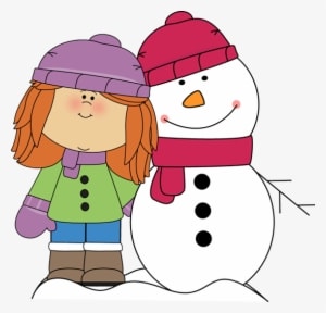 Snowman Clipart Winter Season - Winter Kid Clipart - Transparent PNG Free Download