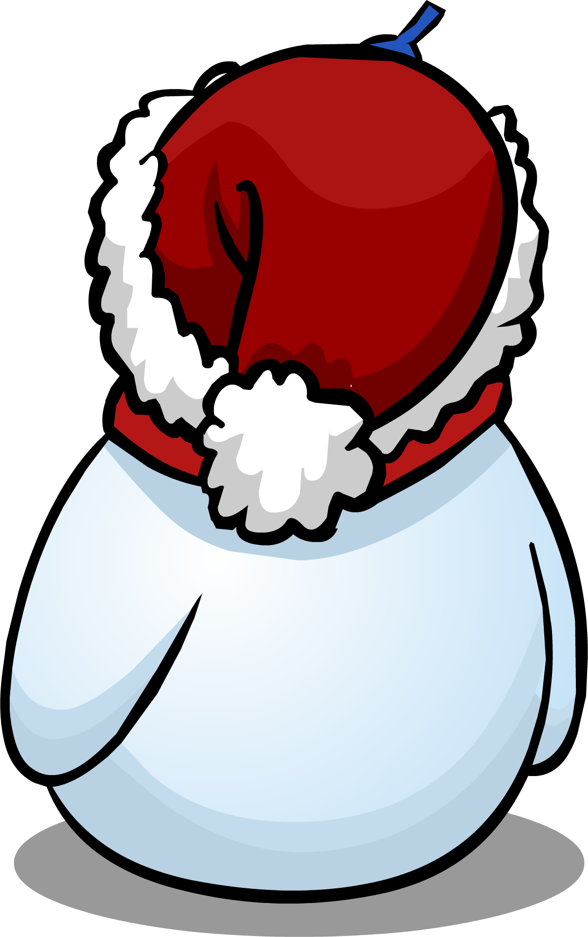 Santa Hat Snowman Sprite 004 - Transparent PNG Free Download