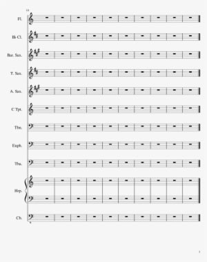 Abominable Snowman Chase Sheet Music Composed By Aurora - Music - Transparent PNG Free Download