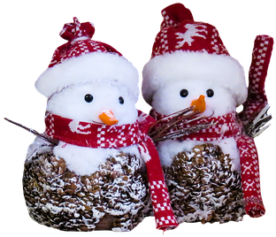 Snowman Isolated Winter Figure Christmas D - Christmas Day - Transparent PNG Free Download