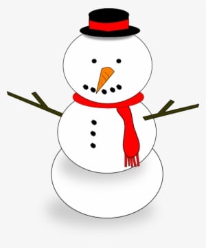 Snowman Clip Art At Clker Com Vector Clip Art Online - Muñeco De Nieve De Plastilina - Transparent PNG Free Download