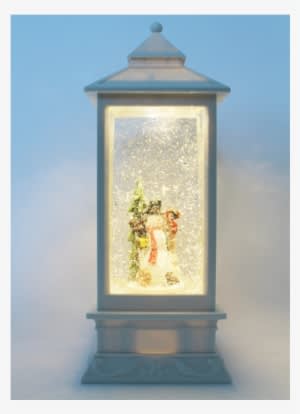 Snowman Light Up Christmas Lantern - Christmas Day - Transparent PNG Free Download