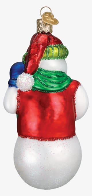 Snowball Fight Snowman Ornament - Transparent PNG Free Download