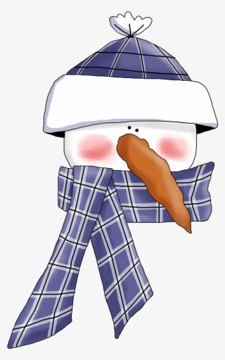 Snowman Head Clipart - Transparent PNG Free Download