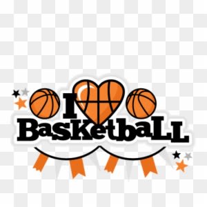 I Heart Basketball Title Scrapbook Cut File Cute Clipart - Cute Basketball Clip Art - Free Transparent PNG Clipart Images Download. ClipartMax.com - Transparent PNG Free Download