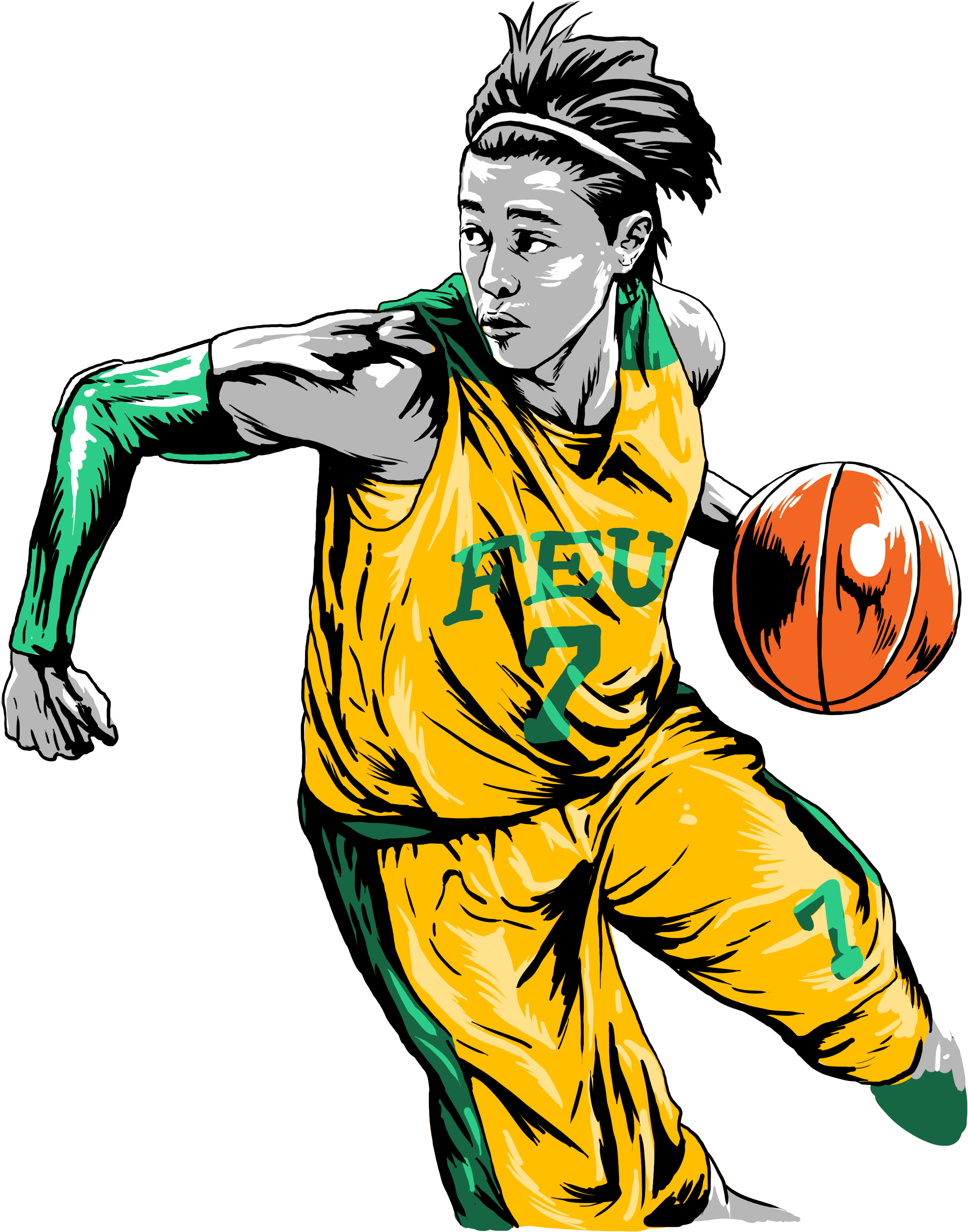 Enzo Terrence Romeo Study Dribble Basketball Free Transparent PNG Clipart Images Download. - Transparent PNG Free Download