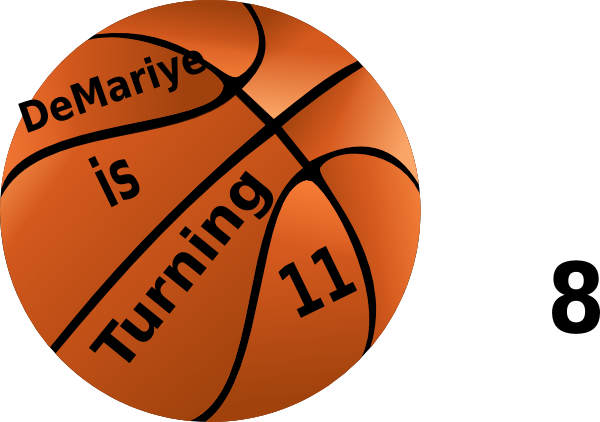 Happy Birthday Basketball Clip Art At Clker Basketball Clip Art Free Transparent PNG Clipart Images Download. - Transparent PNG Free Download